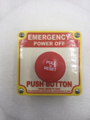 Pilla Electrical ST120PB Emergency Power Off Mushroom Push Button Less Contacts