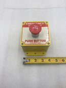 Pilla Electrical ST120PB Emergency Power Off Mushroom Push Button Less Contacts