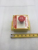 Pilla Electrical ST120PB Emergency Power Off Mushroom Push Button Less Contacts