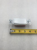 Legrand 2621-W 20A 120/277V Decora Style Single Pole Switch in White