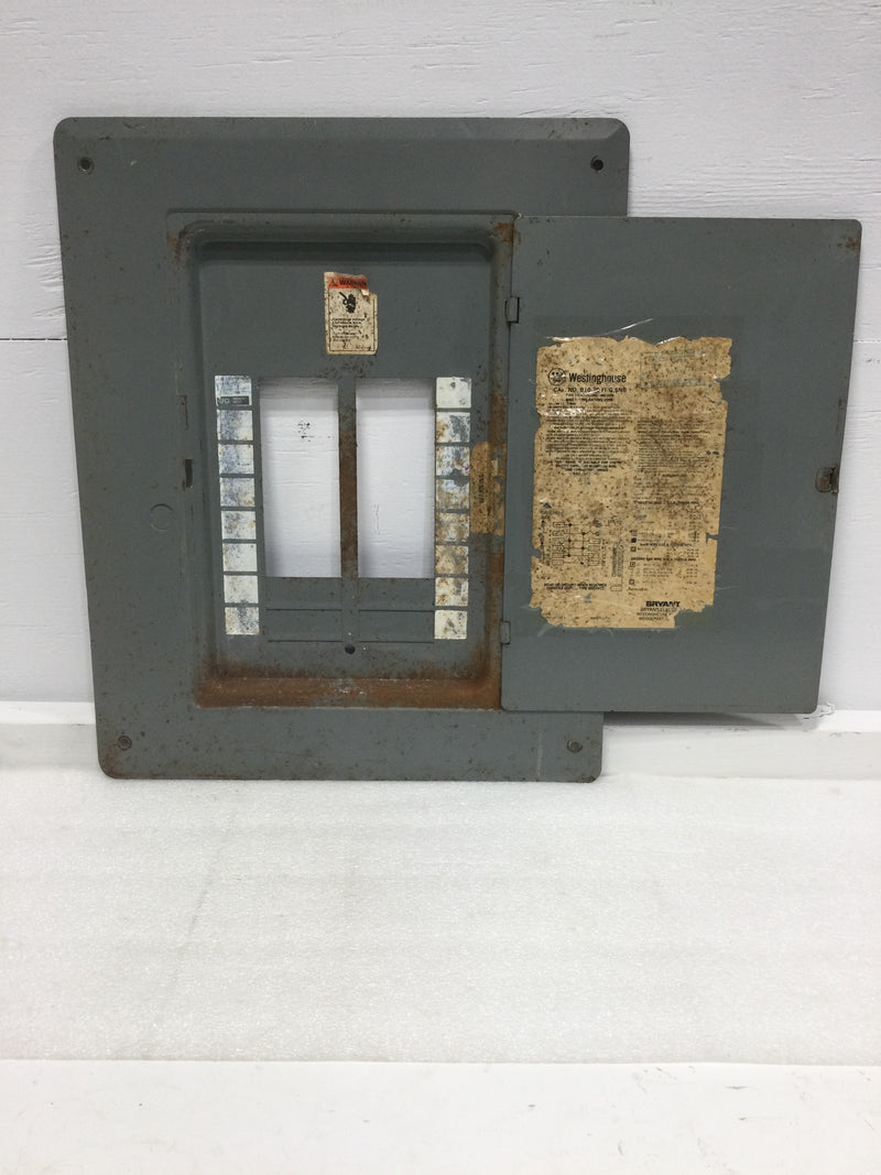 Westinghouse B10-20 FNG,SNG 100A 20 Space 120/240V Cover/Door 19 1/4" x 15 5/8"