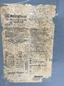 Westinghouse B10-20 FNG,SNG 100A 20 Space 120/240V Cover/Door 19 1/4" x 15 5/8"