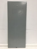 General Electric TM2020RCUBK1 20 Space 200A Max 120/240VAC Nema3R Cover Only 32 3/4" x 12 3/4"