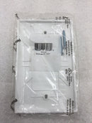 Pass & Seymour/Legrand TP13-W Single Gang White Blank Wall Plate