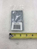 Carlon HB1BL Single Gang Gray Plastic Blank Handy Box Cover