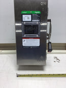 Square D VH221DSGL 30 AMP Heavy Duty Fusible Safety Switch 240 VAC in Nema 4X Enclosure