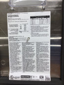 Square D VH221DSGL 30 AMP Heavy Duty Fusible Safety Switch 240 VAC in Nema 4X Enclosure