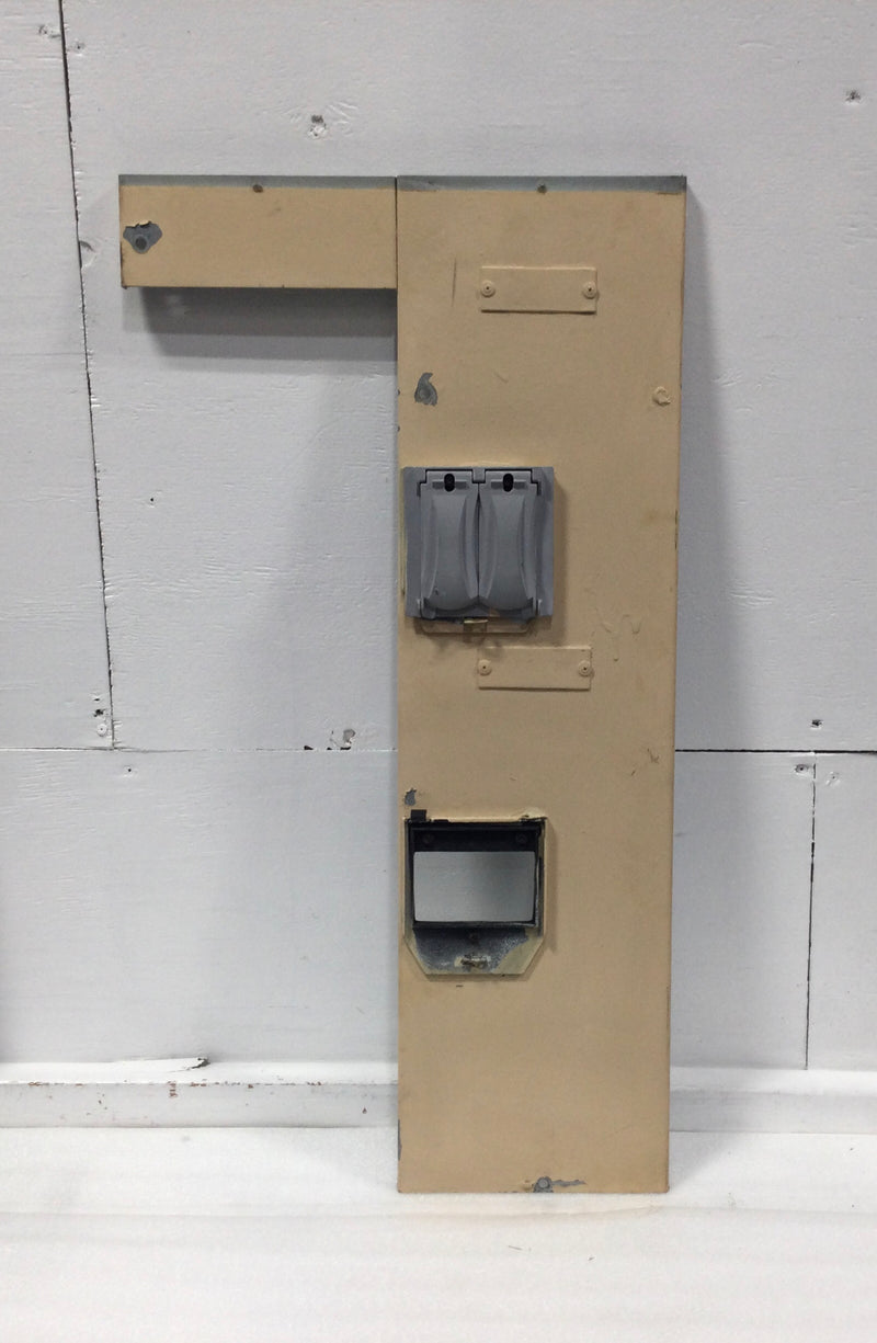 Panelboard/Enclosure Cover Only 32 1/4"x17 1/4"x3/4" - Cosmetic Flaw