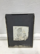 Square D FS260-RO Series B2 120/240V Disconnect Panel Cover Only 10" x 7 5/8"