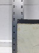 Square D FS260-RO Series B2 120/240V Disconnect Panel Cover Only 10" x 7 5/8"