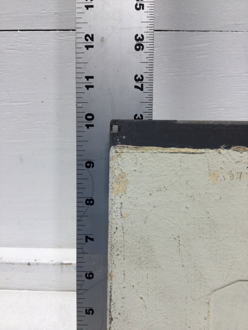 Square D FS260-RO Series B2 120/240V Disconnect Panel Cover Only 10" x 7 5/8"