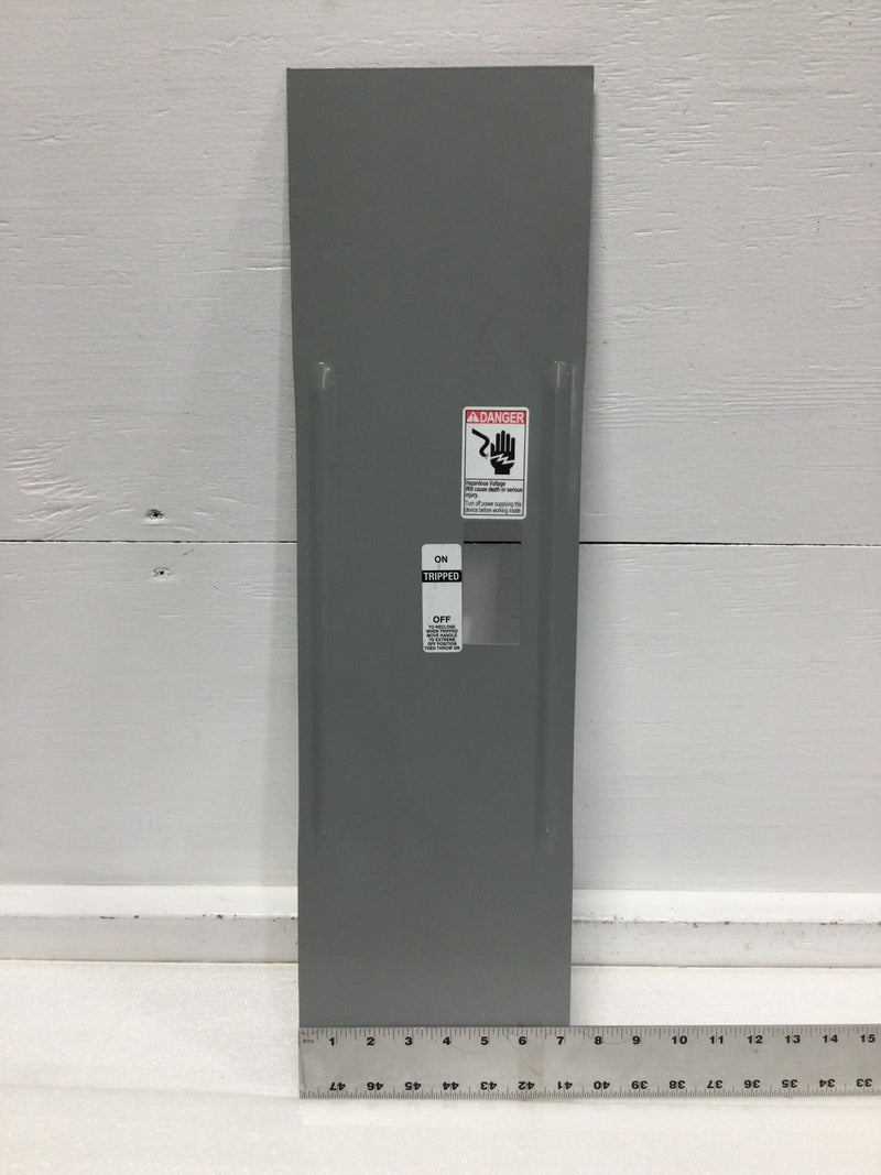 Main Breaker Dead Front Only 25 7/8" x 7 1/8"