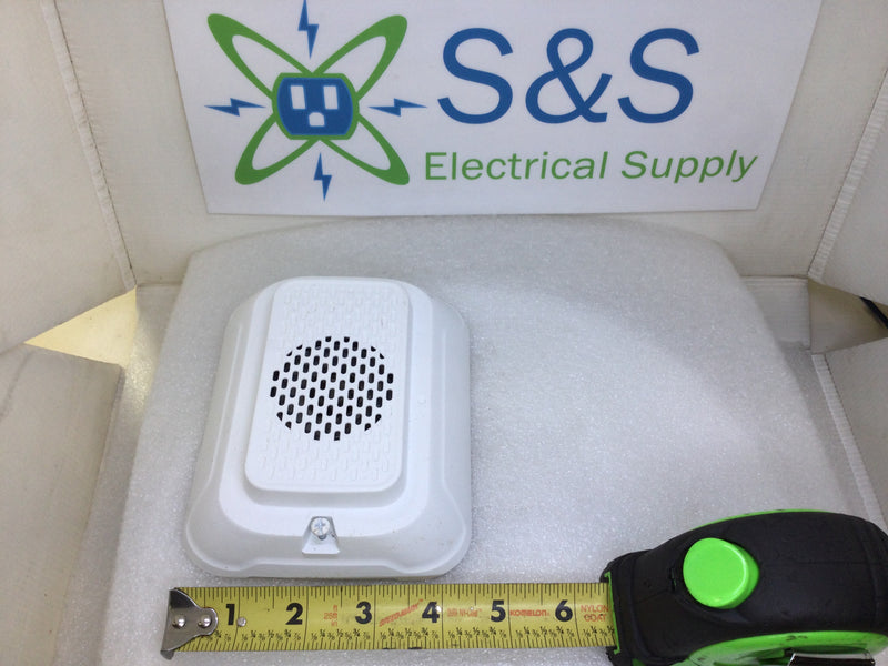 System Sensor HWL-LF Low Frequency Sounder, 2 Wire, Wall Mount, White