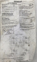 Siemens W46PAKU 37 1/4"x13 1/4"x3/4" Panelboard/Enclosure Cover Only -Flawed