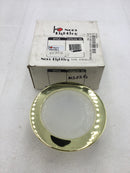Nora Lighting NS-22G 4" Gold Albalite  Shower Recessed Light Trim Ring