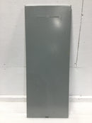General Electric TM2020RCU 200A 20 Space 120/240V Cover Only 32 7/8" x 12 7/8"