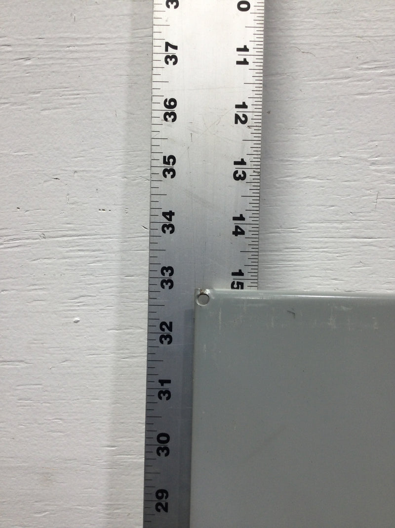 General Electric TM2020RCU 200A 20 Space 120/240V Cover Only 32 7/8" x 12 7/8"