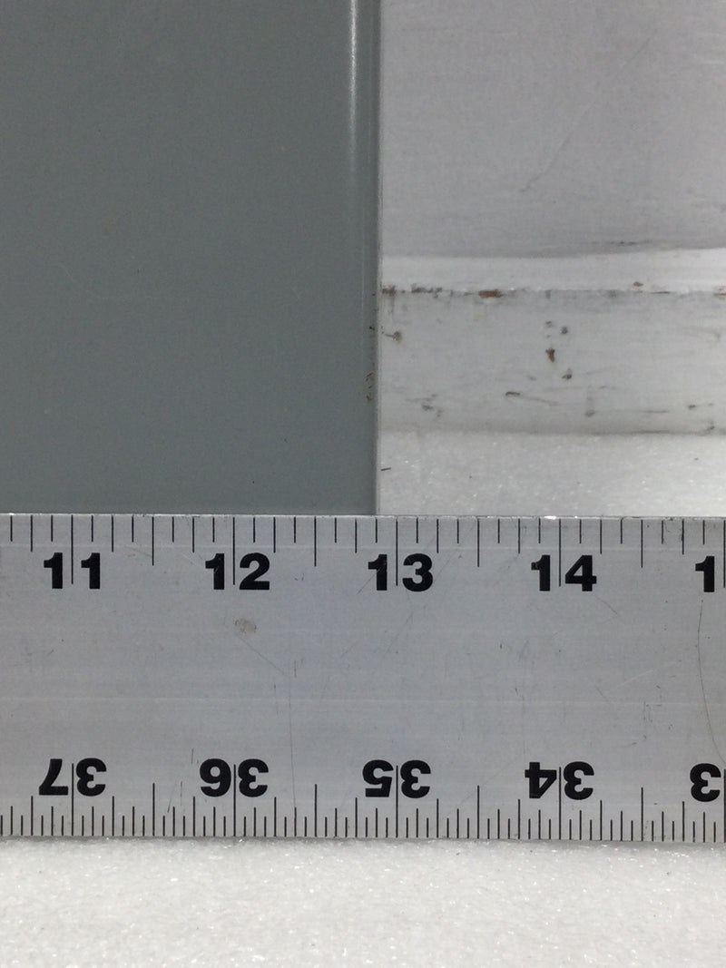 General Electric TM2020RCU 200A 20 Space 120/240V Cover Only 32 7/8" x 12 7/8"