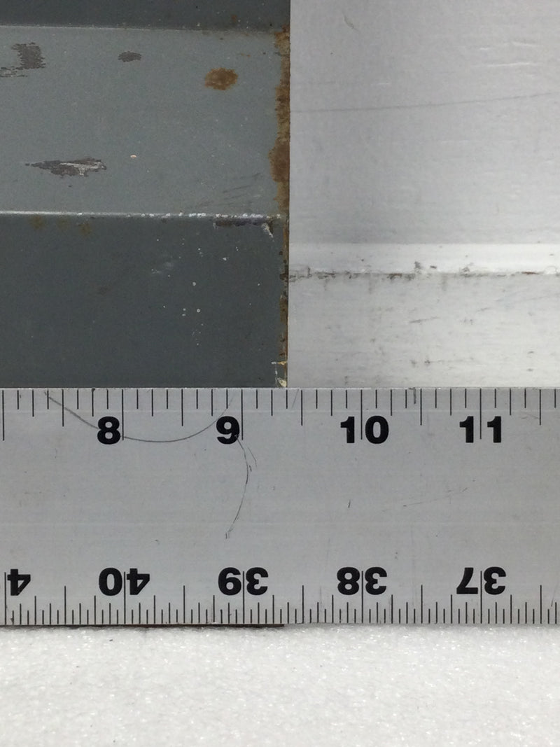 6 Space 120/240V Load Center Dead Front Only 28 1/2" 9 3/8"