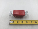 Legrand 2621-RED 20A 120/277V Decora Style Single Pole Switch in Red