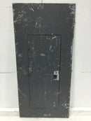 GE TM2415W 30 Spaces Panel Door w/Main Only 30 1/2" x 14 1/2" - Missing Handle