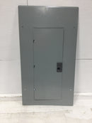 GE TLM2020 200 Amp 20 Space 40 Circuits Cover/Door Only 27 7/8" x 15 3/8" Flawed