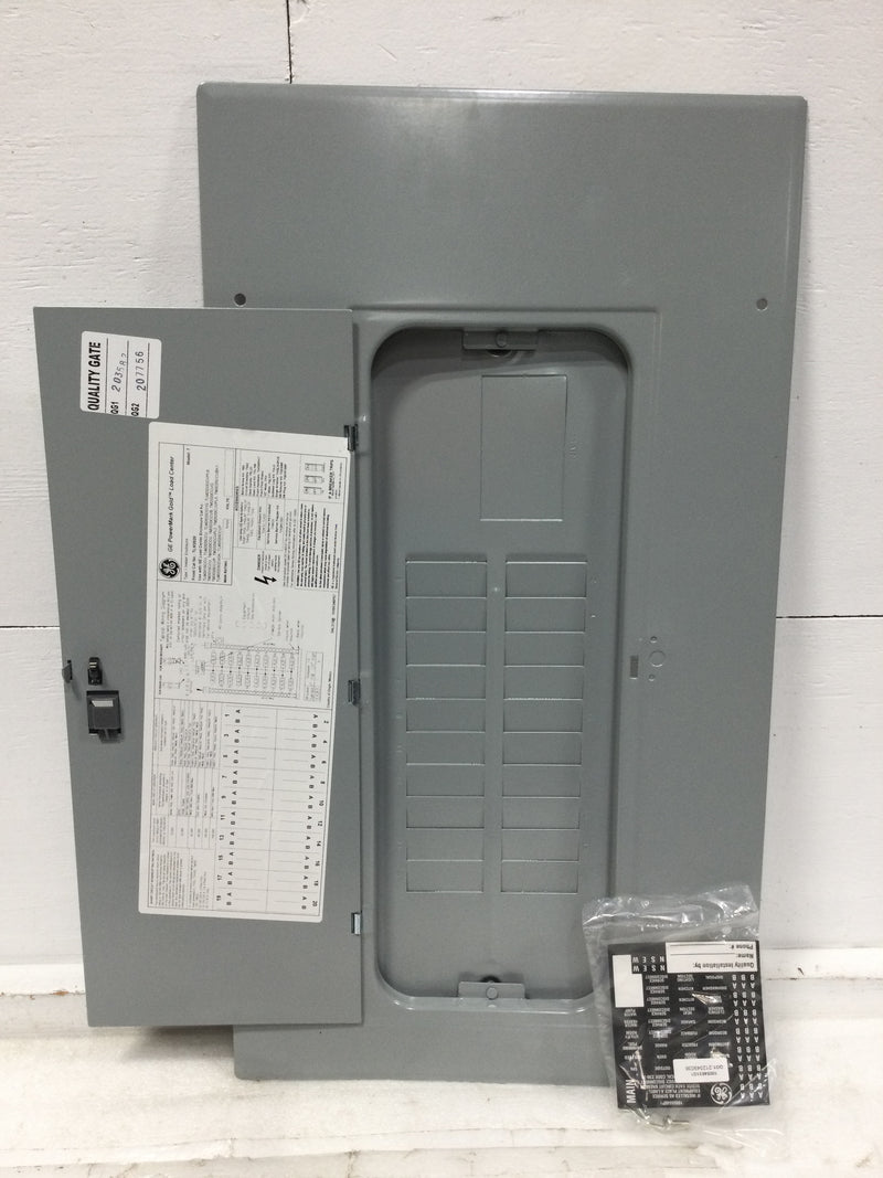 GE TLM2020 200 Amp 20 Space 40 Circuits Cover/Door Only 27 7/8