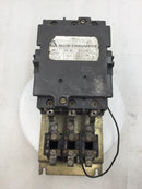 Allis-Chalmers 25-113-000 501 90/100 Amp 3 Phase 50Hp @ 600V Starter w/Relay