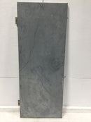 Square D Panel Cover Only w/ Hinges 37 1/4" x 14 3/4"