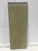 Square D Nema 3R Enclosure Panel Cover Only 26" x 10"