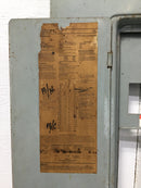 Gould G4040MB1200 40 Space 120/240V Cover Only w/Main 40 1/8" x 15 1/2"