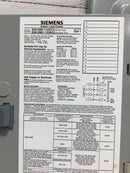 Siemens E0816ML1125SCU  125 Amp 120/240V 1 Phase 3 Wire 8 Space Indoor Load Center Cover Only 15" x 12 3/4"