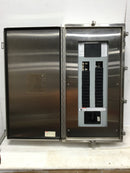 Siemens Panel Type P1, 120/240V, 1 PH, 3W, 250A 30 Space in Hoffman 30x20x5.75 SSLP/SPL Nema 3R, 4,4X,12 Stainless steel enclosure