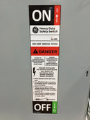 GE TH3364 200 AMP 600 VAC Heavy Duty Fused Safety Switch