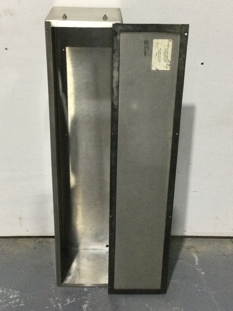 WireWay Junction Box 35" x 8" x 8" Stainless Steel with seal