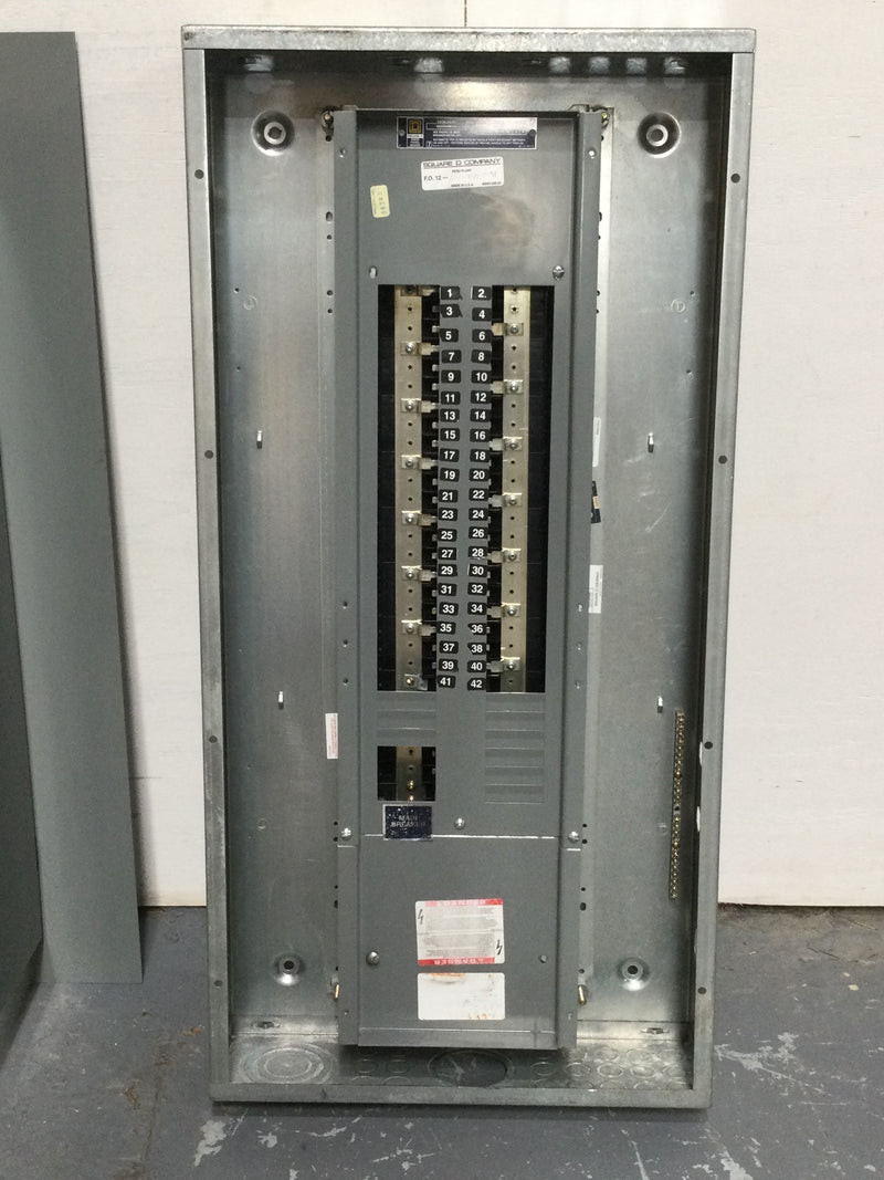 Square D NQOD430M100 100 Amp 208Y/120V 3 Phase 4 Wire Series E2 NQOD Panelboard Enclosure