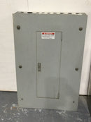 GE General Electric 100 Amp 120/208v 3 Phase 4 Wire Panelboard Enclosure Type NLAB Dead Front 34.5" x 22.25"