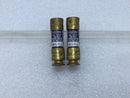 Fusetron FRN-R-1-8/10 1.8 Amp 250V Dual Element Class RK5 Fuse - Lot of 2