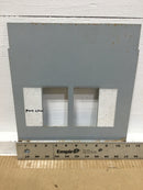 Eaton BR816L125RP 125 Amp 8 Space 120/240V Dead Front Only 12 7/8" x 11"