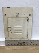 Federal Noark Catalog No. 108 8 Space Load Center Painted Cover/Door Only 8" X 11.5"