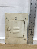 Federal Noark Catalog No. 108 8 Space Load Center Painted Cover/Door Only 8" X 11.5"