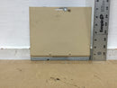 Siemens 4 or 5 Meter Socket Stack Painted Blank Cover Only 8.5" X 7"
