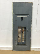 Square D QOC30MG225 30 Space Load Center Painted Cover Only w/Main 12" X 30.75"