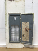 Square D QOC30MG225 30 Space Load Center Painted Cover Only w/Main 12" X 30.75"