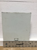 FPU/Kearney 150 Amp Painted Outdoor Meter Stack Blank Cover Only 8" X 10.25"