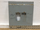 Unbranded 8 Space MLO Load Center Dead Front Cover Only 12" X 13.5"