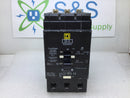 Square D EDB34030 3 Pole 3 Amp 277/480VAC Type EDB Circuit Breaker