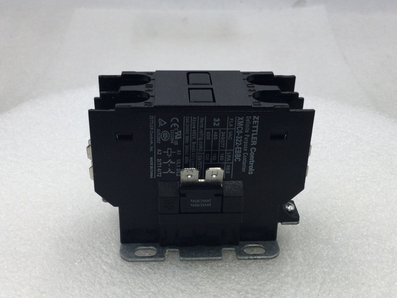 Zettler Controls XMC0-322-EBBC 40 Amp 2 Pole 600V Contactor Coil