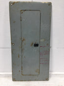 ITE/Gould 28 Space Load Center Cover/Door Only w/Main 31 1/4" x 15 1/2" - Flawed