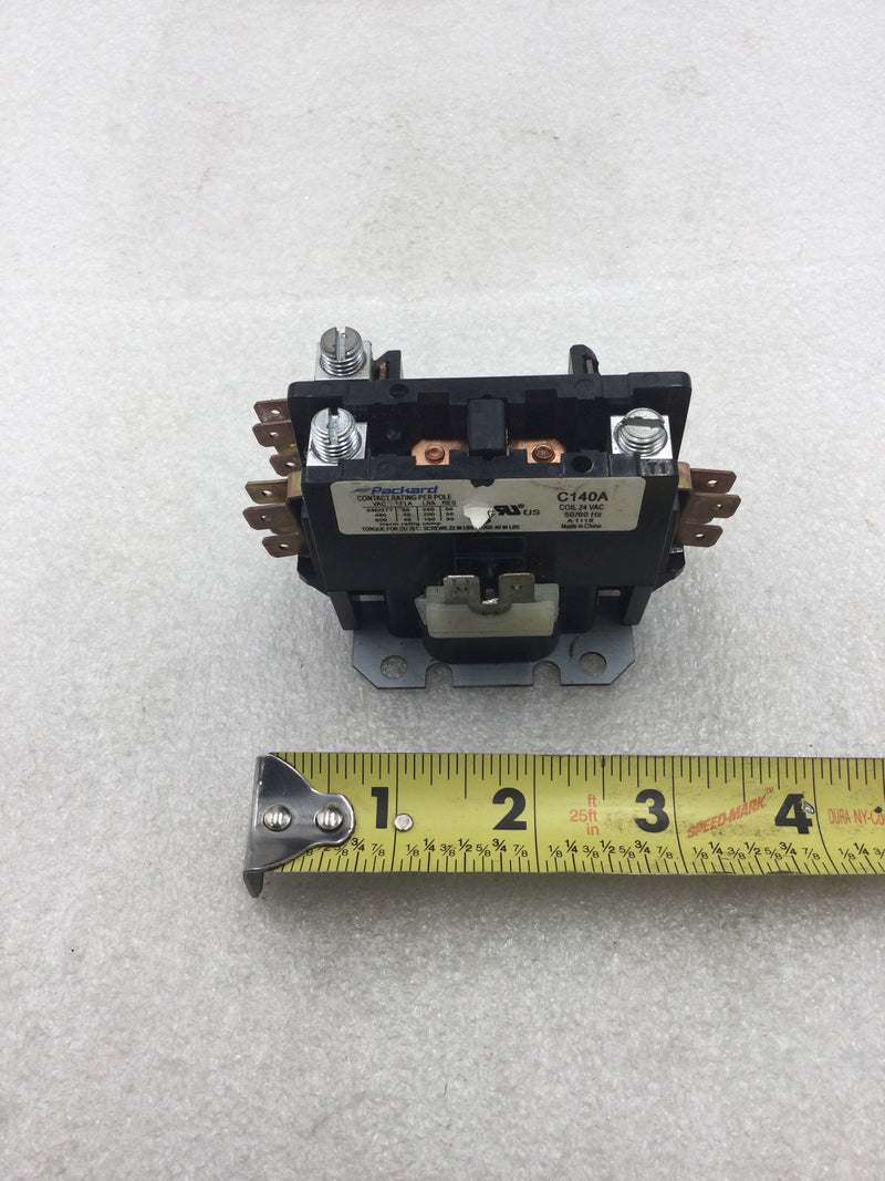 Packard C140A 40 Amp 2 Pole 240-600V 50/60Hz Contactor Coil - Cosmetic Flaw